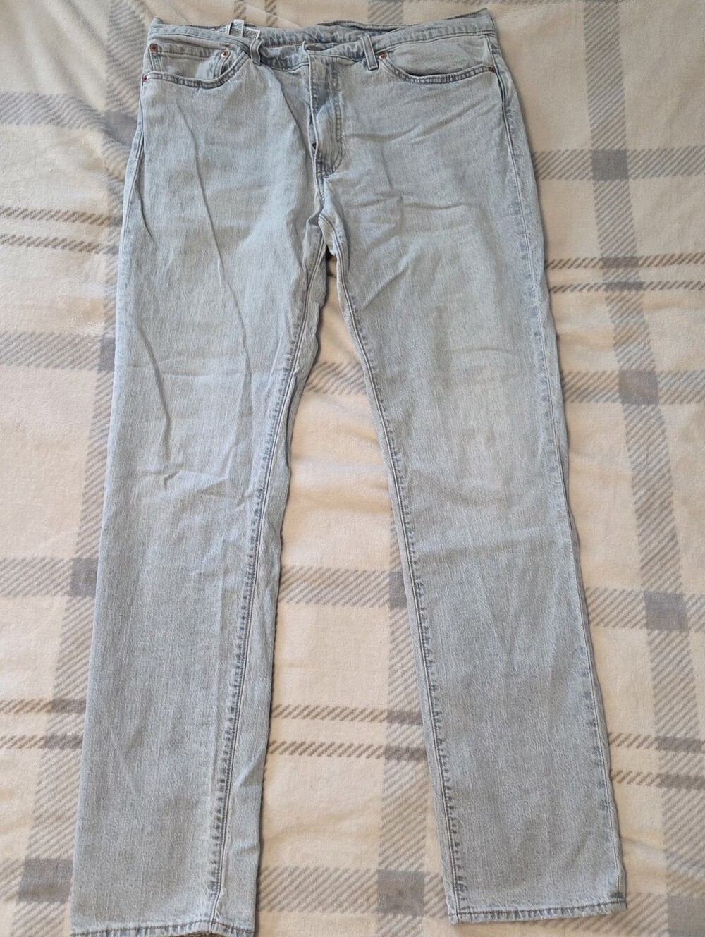 Levi's 511 Light Blue Straight Leg Men's Jeans Size W36 L34